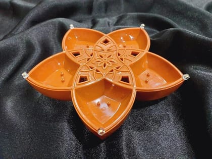Panchmukhi Water Sensor Diya-Set of 2