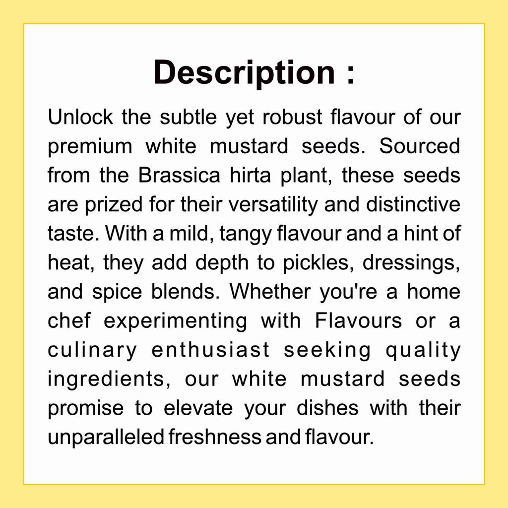 White Mustard (1 Kg)