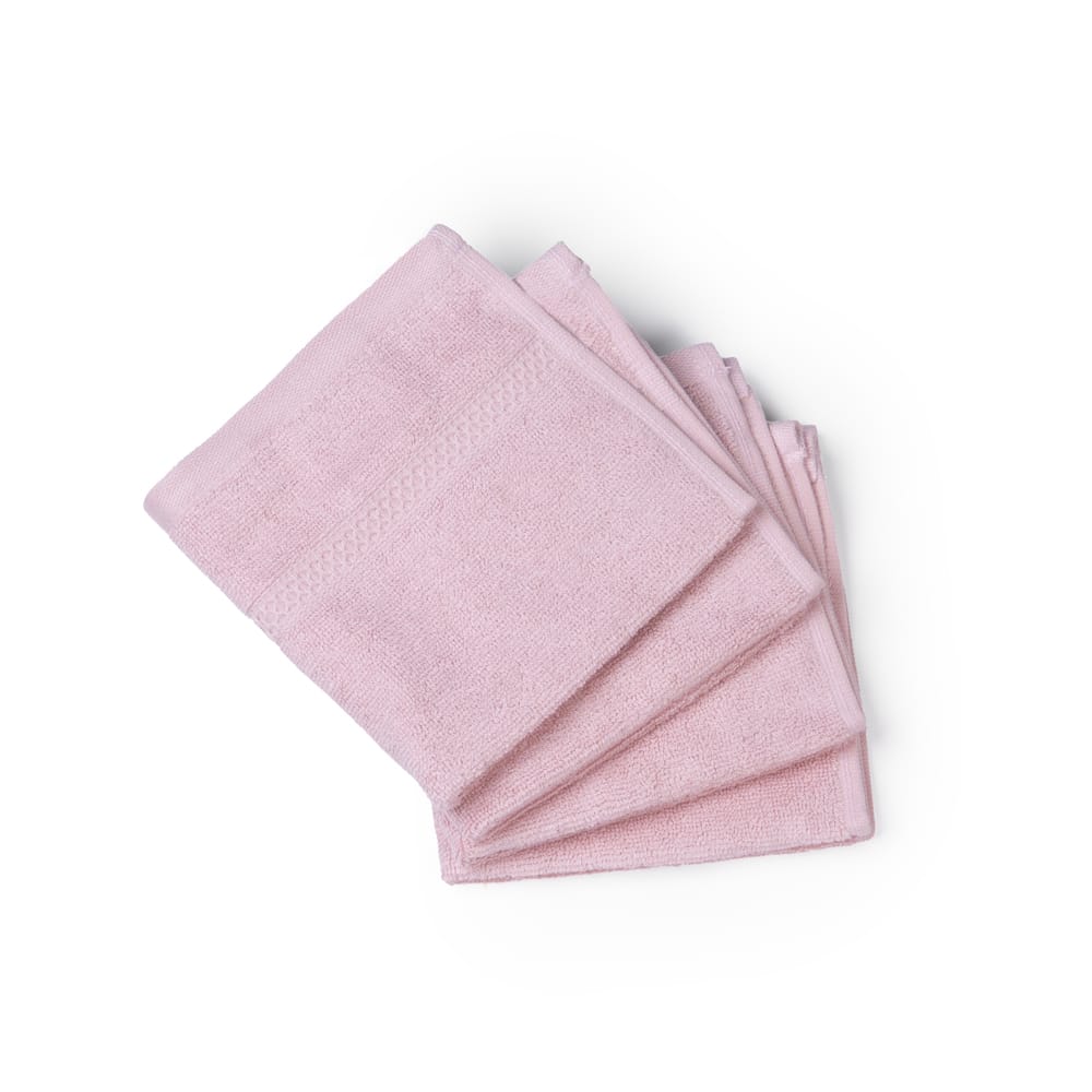 Luxurious Men Feather & Spun Bamboo Cotton Face Towel(Pack of 4) | Lavender Fragrance | Oeko-TEX