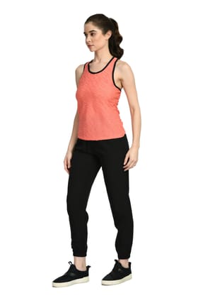 Body Smith Women’s Pink Activewear Vest | Sleeveless Sports Tank Top for Gym, Yoga & Workout