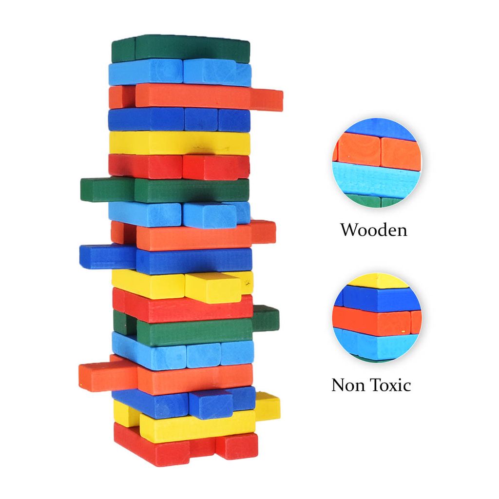 Wooden Rainbow Stacker | Wooden Stacking Toys | Wooden Building blocks | Zinga Block | Wooden Block Set | Wooden Stacking Blocks | Montessori Stacking Toys | Wooden Rainbow Toy | Wooden Toy Blocks