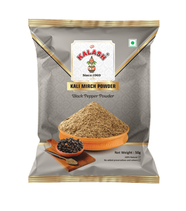Kalash Black Pepper Powder |  kali Mirch | Golki Powder