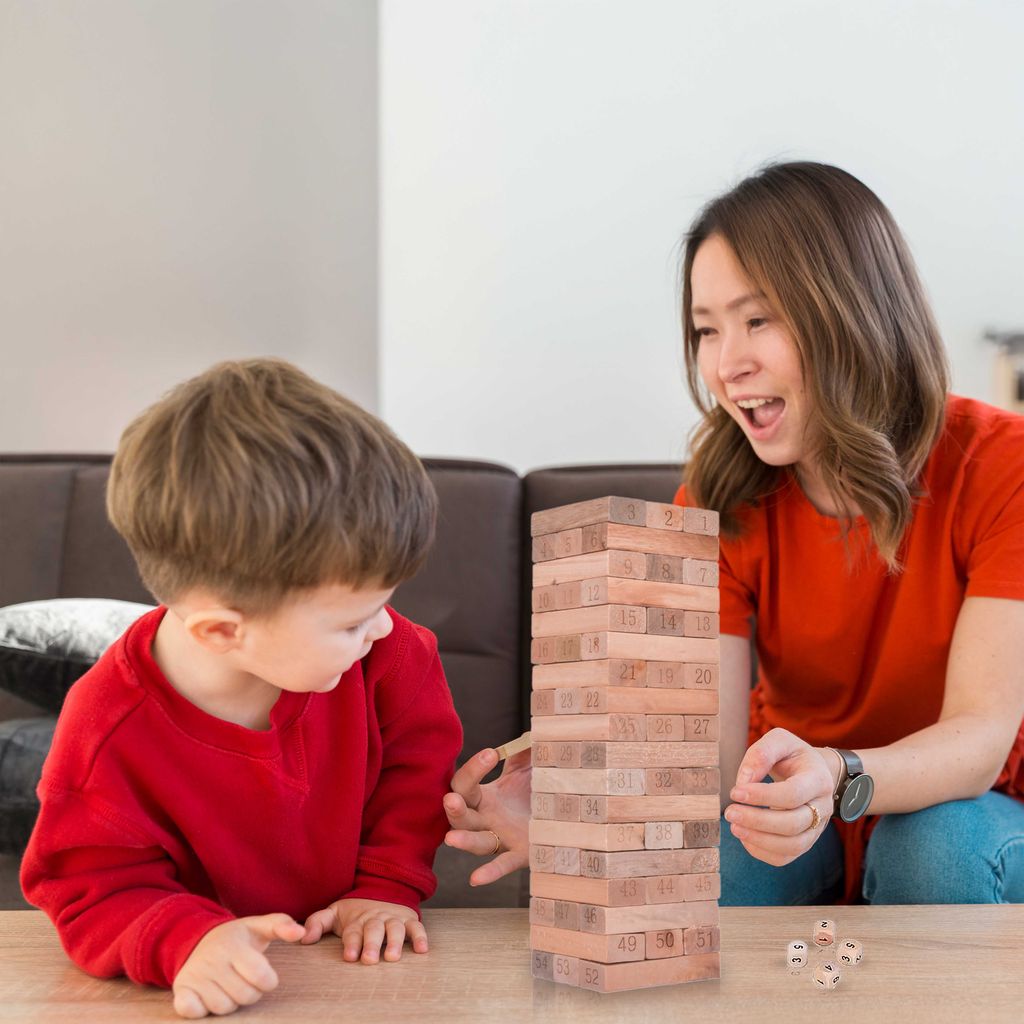 Wooden Rainbow Stacker | Wooden Stacking Toys | Wooden Building Blocks | Zinga Block | Wooden Block Set | Wooden Stacking Blocks | Montessori Stacking Toys | Wooden Rainbow Toy | Wooden Toy Blocks | Educational Toys