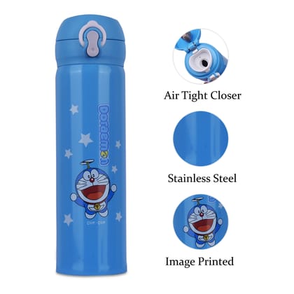 Doremon Water Bottle | Printed Doremon Bottle |  Stainless Steel Water Bottle | Kids Stainless Steel Water Bottle | Insulated Water Bottle | School Kids Water Bottle | Cute Water Bottle