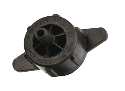 Jain Irrigation J-Turbo Key Plus Non Pressure Compensating Dripper 4.0 LPH, Black 