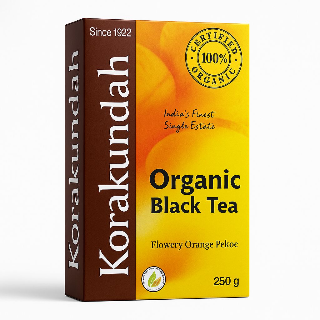 KORAKUNDAH Organic Black Tea 250 g 