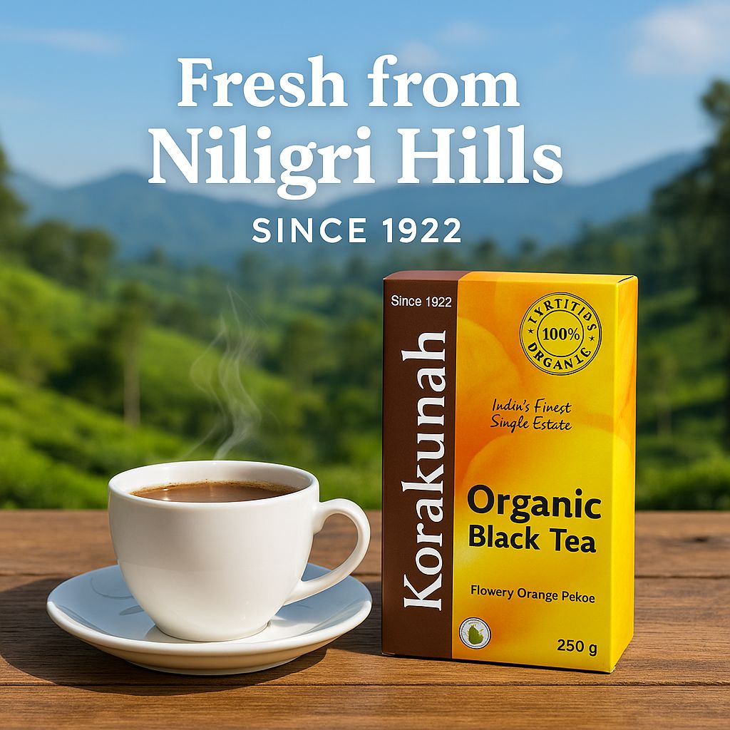 KORAKUNDAH Organic Black Tea 250 g 