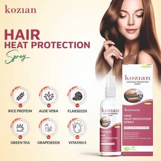 KOZIAN NATURAL HAIR PROTECTION SPRAY Makeup Setting Spray 100