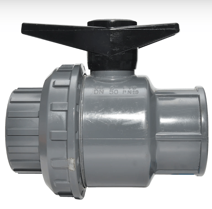 Jain Irrigation PVC Ball Valve - Single Union SOLVENT WELD 63mm