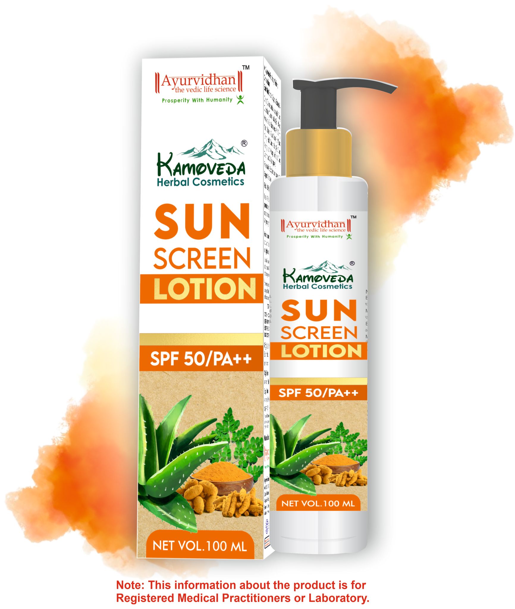Kamoveda Sunscreen Lotion