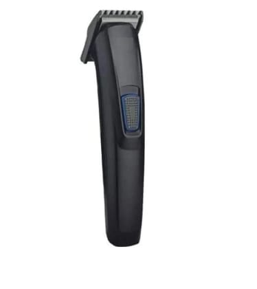 HTC AT-522 Rechargeable Hair Beard Trimmer for Men Trendy Styler HTC Trimmer Stainless Steel Sharp Blade Beard Shaver (Black)