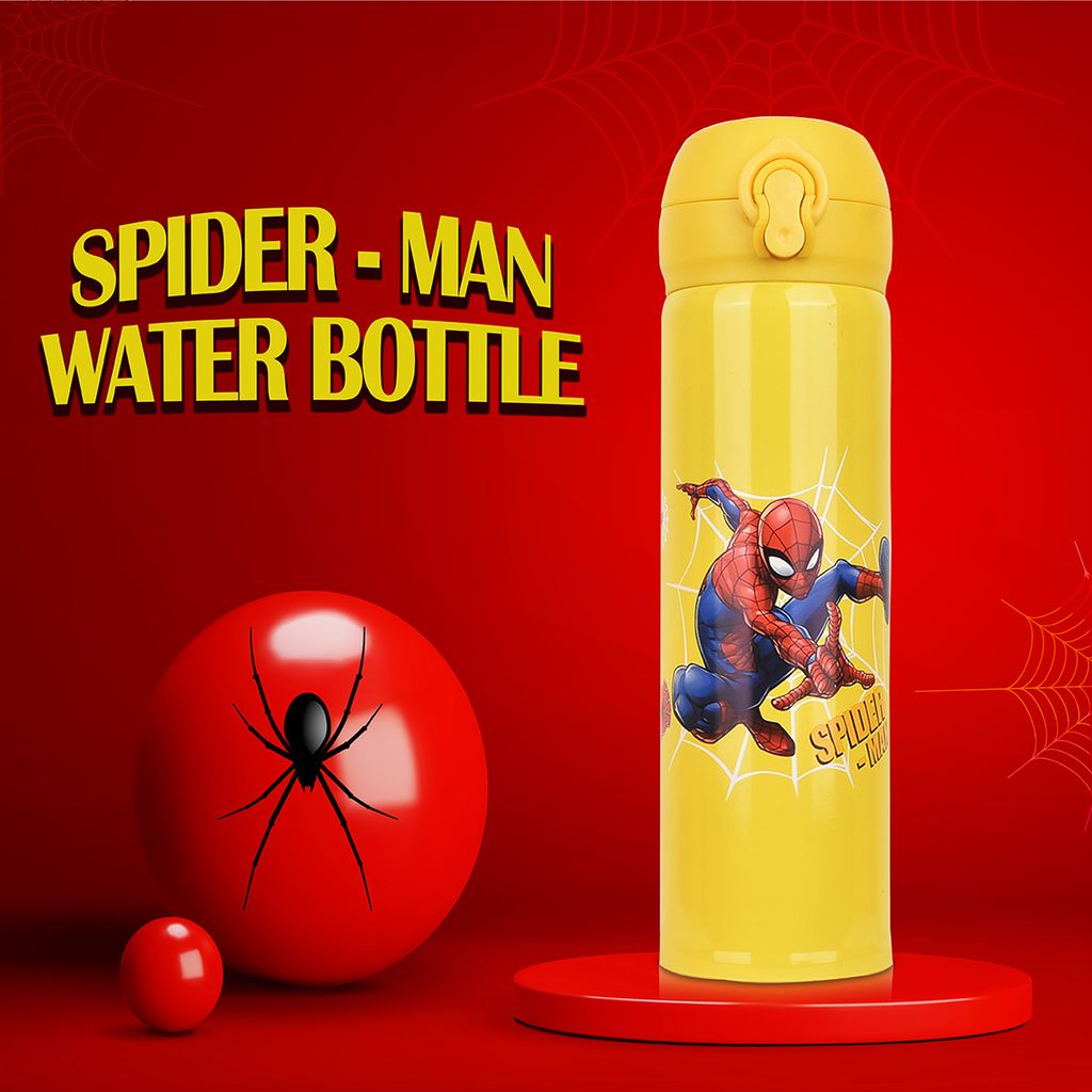 Spider Water Bottle | Spiderman Water Bottle | Spiderman Drink Bottle | Spiderman Bottle | Spiderman Insulated Water Bottle | Spiderman Stainless Steel Water Bottle | Spiderman Bottle Water
