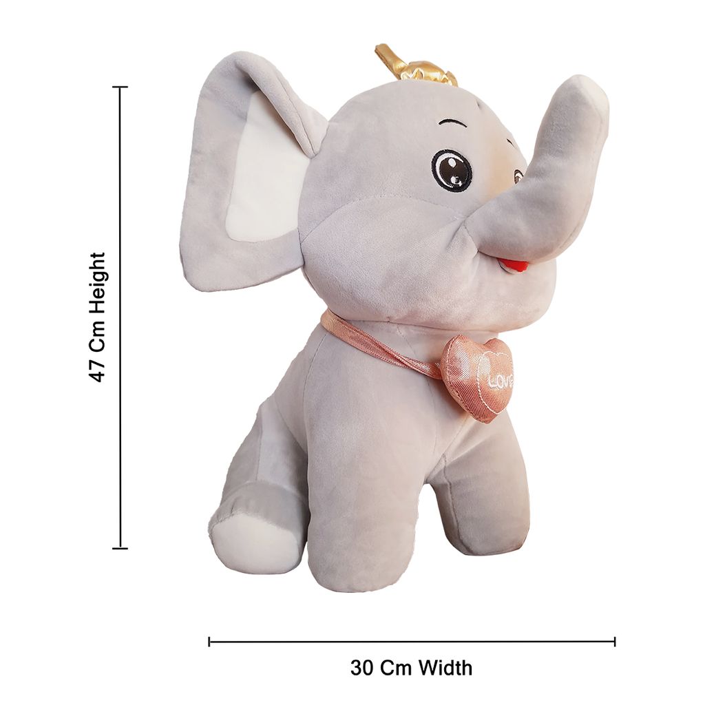 Elephant Soft Toys | Elephant Stuffed Animal | Elephant Plush Toy | Giant Elephant Stuffed Animal | Snuggle Elephant | Elephant Cuddly Toy | Stuffed Elephant Toy | Large Plush Elephant | Huggady Elephant