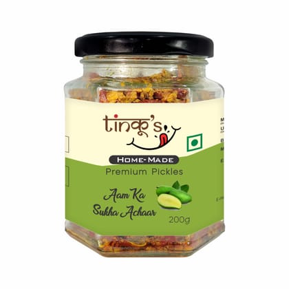 Tinku's Aam Ka Sukha Achaar (Dried Mango Pickle) - Homemade Premium Tinku's Aam Ka Sukha Achaar (Dried Mango Pickle) - Homemade Premium