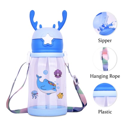 Kids School Water Bottle | Water Bottle With Straw | Best Water Bottle With Straw | Drink Bottle With Straw | Bottle With Straw | Cartoon Water Bottles | Children Water Bottle for School | Kids Water Bottle | Cute Water Bottle | School Kids Water Bottle