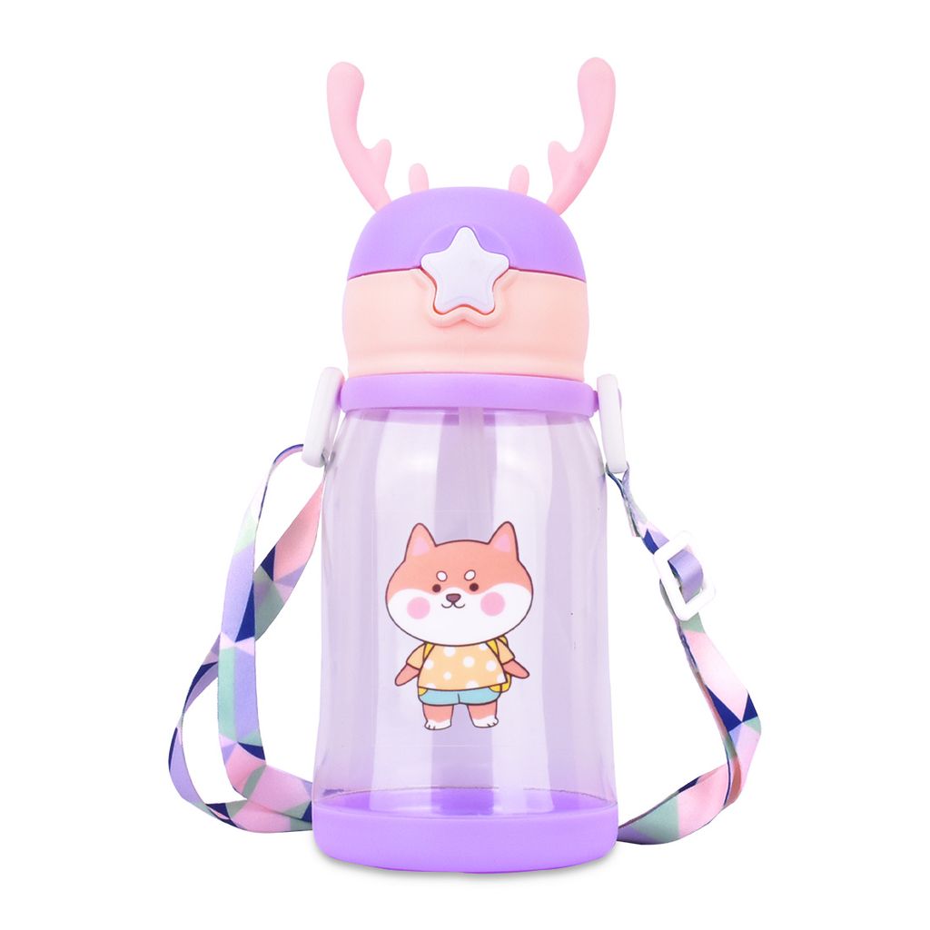 Kids School Water Bottle | Water Bottle With Straw | Best Water Bottle With Straw | Drink Bottle With Straw | Bottle With Straw | Cartoon Water Bottles | Children Water Bottle for School | Kids Water Bottle | Cute Water Bottle | School Kids Water Bottle