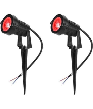 ZESTRUM Cool Day Light 6 Watts Burial Flood Light ( Pack of 2 )