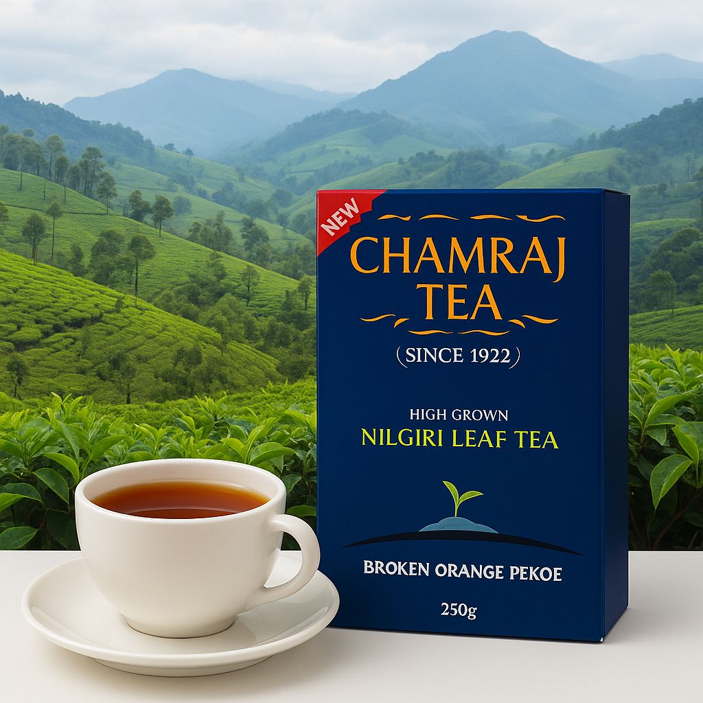 CHAMRAJ Nilgiri Leaf Tea - Broken Orange Pekoe (BOP) 250 g