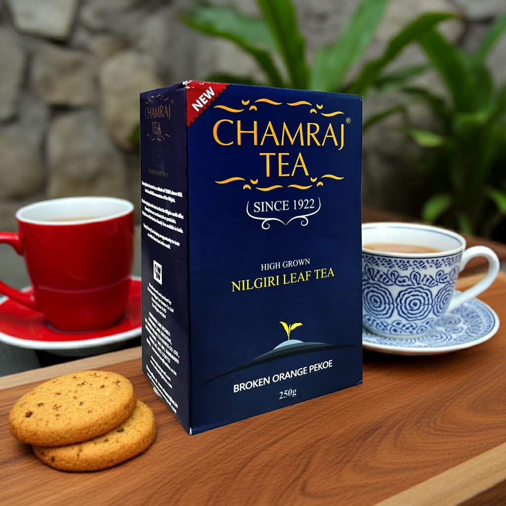 CHAMRAJ Nilgiri Leaf Tea - Broken Orange Pekoe (BOP) 250 g