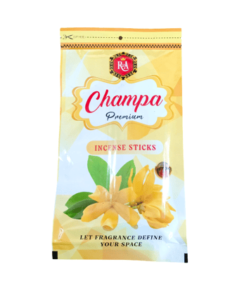Champa Premium Incense Sticks - Fragrant Floral Aroma pack of-2