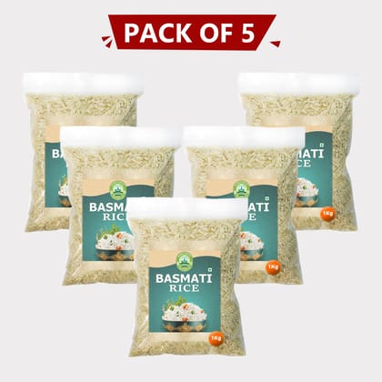 Basamti Rice - 1 kg (pack of 5)