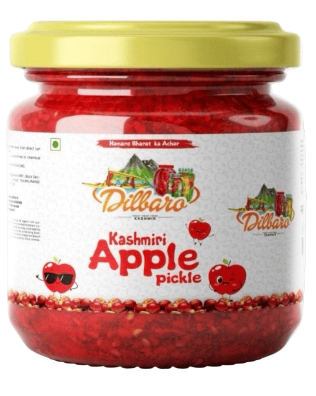 Dilbaro Kashmiri Apple Pickle - Authentic Kashmiri Delight