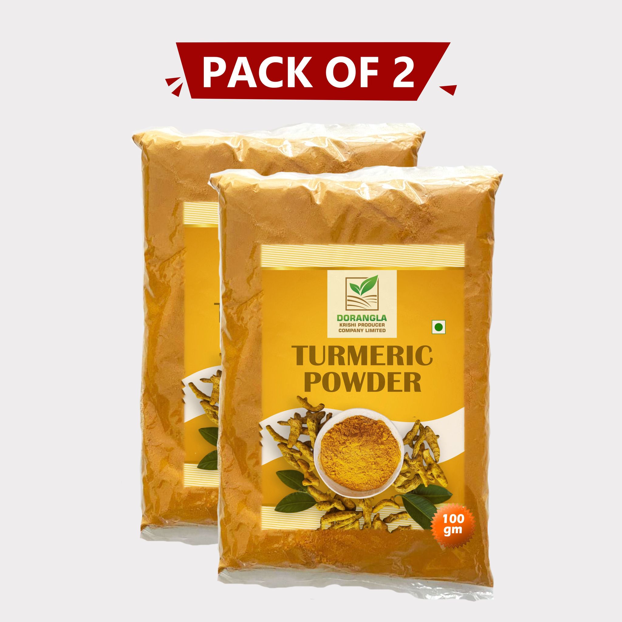 Turmeric Powder - 100 gm (pack of 2)
