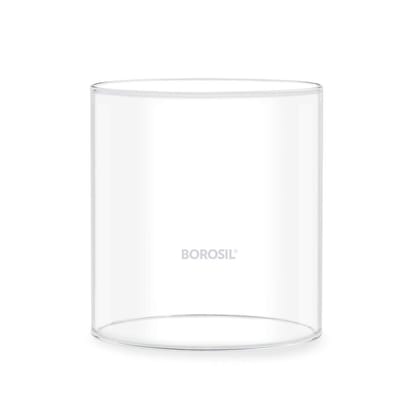 Borosil Borosilicate Brass Glass Akhand Diya (Large, Brass)