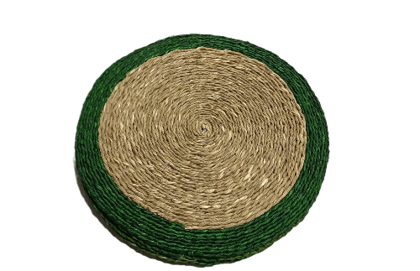 Handwoven Natural Fiber Placemats - Eco-Friendly Table Decor