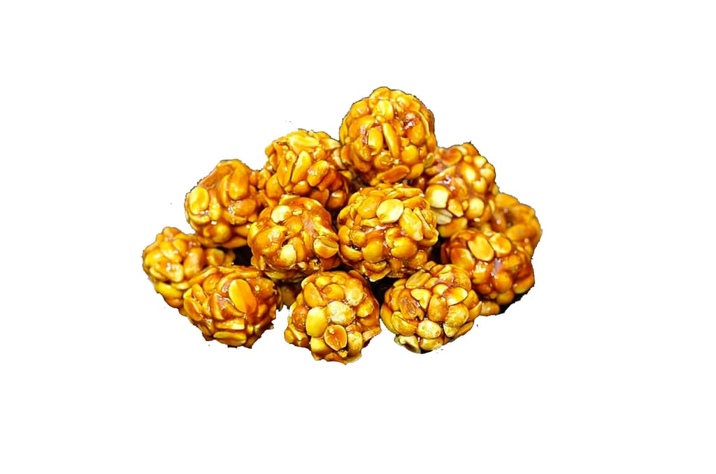 LAKSHMI Peanut Chikki Balls - 250g | Homemade Snacks
