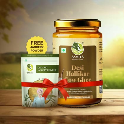 A2 Desi Hallikar Cow Ghee-1 Ltr