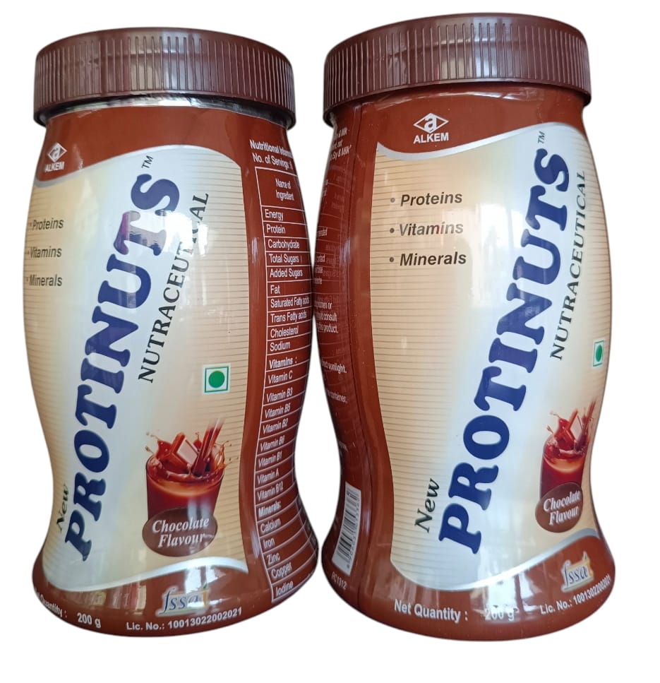 NEW PROTINUSTS Protein Powder - Delicious & Nutritious Supplement(Pack of 2)