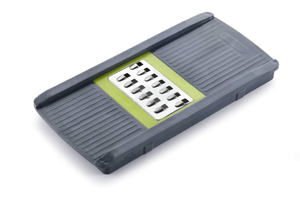 Crystal Plastic Compact Multipurpose Dicer/Grater (12 in 1, Multicolor)