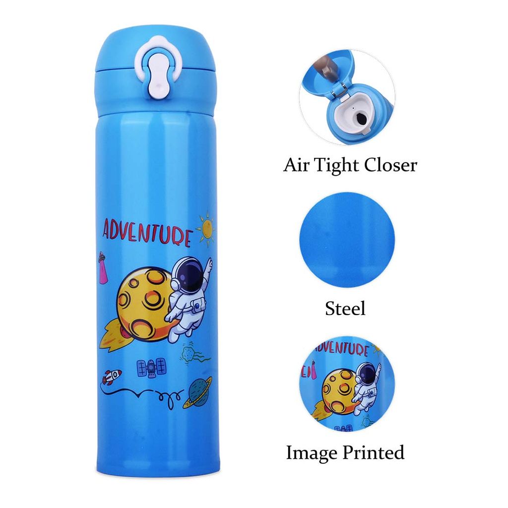 Astronaut Water Bottle | Water Bottle For Astronaut | Water Container For Astronaut | Stainless Steel Water Bottle | Kids Steel Water Bottle | Insulated Water Bottle | Stainless Steel Water Bottle | Sipper Water Bottle | Cute Water Bottle