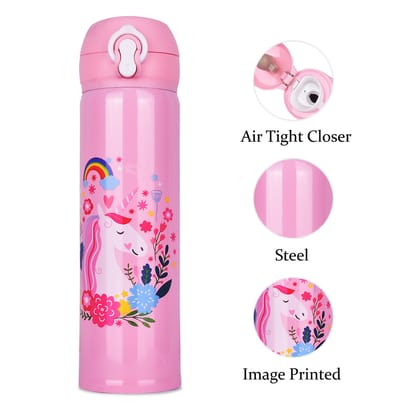 Unicorn Water Bottles |  Pink Unicorn Water Bottle | Stainless Steel Unicorn Water Bottle | Kids Water Bottle | Children's Water Bottle | Cute Water Bottle | School Kids Water Bottle | Glitter Unicorn Water Bottle
