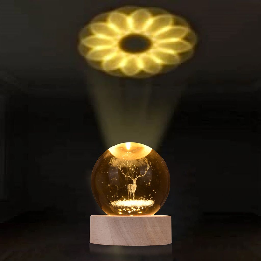 Deer Crystal Ball | Deer Crystal Ball Online | Deer Crystal Ball Sale | Deer Crystal Ball Price | Best Gift Items | Gift Ideas For Women | Gift Ideas For Men | Deer Light Ball | Aesthetic Deer Crystal Ball