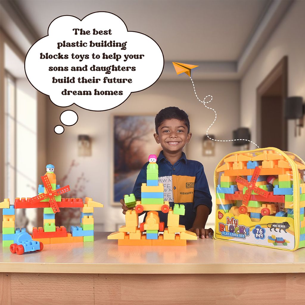 Plastic Building Toys | Plastic Building Blocks | Stacking Toys | Stacking Blocks | Montessori Stacking Toys | Stackable Toys | Best Stacking Toys | Kids Toys | Children's Toys