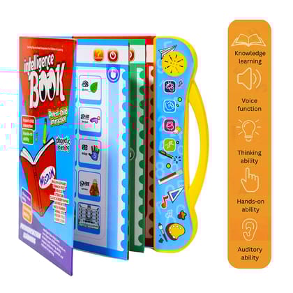 Montessori Book | Montessori Parenting Books | Best Books For 2 Year Olds Montessori | Montessori Books For 2 Year Olds | Best Montessori Books | Interactive Sound Learning Book, Interactive Sound Book 