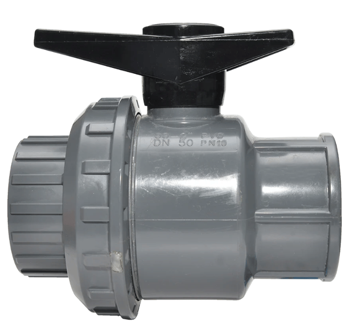Jain Irrigation PVC Ball Valve - Single Union SOLVENT WELD 75mm