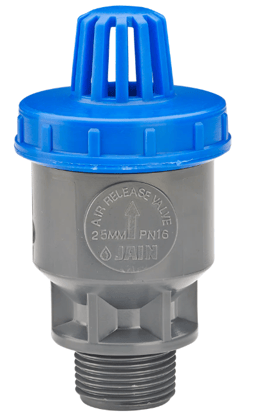 Jain Irrigation PVC Air Release Valve MALE Threaded (25 mm) 