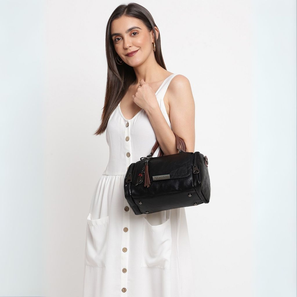 Sling Bag for Women & Girls Pu Leather Stylish Crossbody Satchel Handbag Ideal for Travel, Office Use Birthday Anniversary Gift for Wife