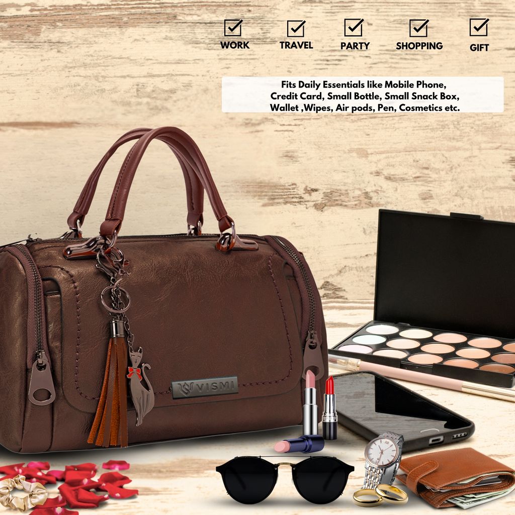 Sling Bag for Women & Girls Pu Leather Stylish Crossbody Satchel Handbag Ideal for Travel, Office Use Birthday Anniversary Gift for Wife