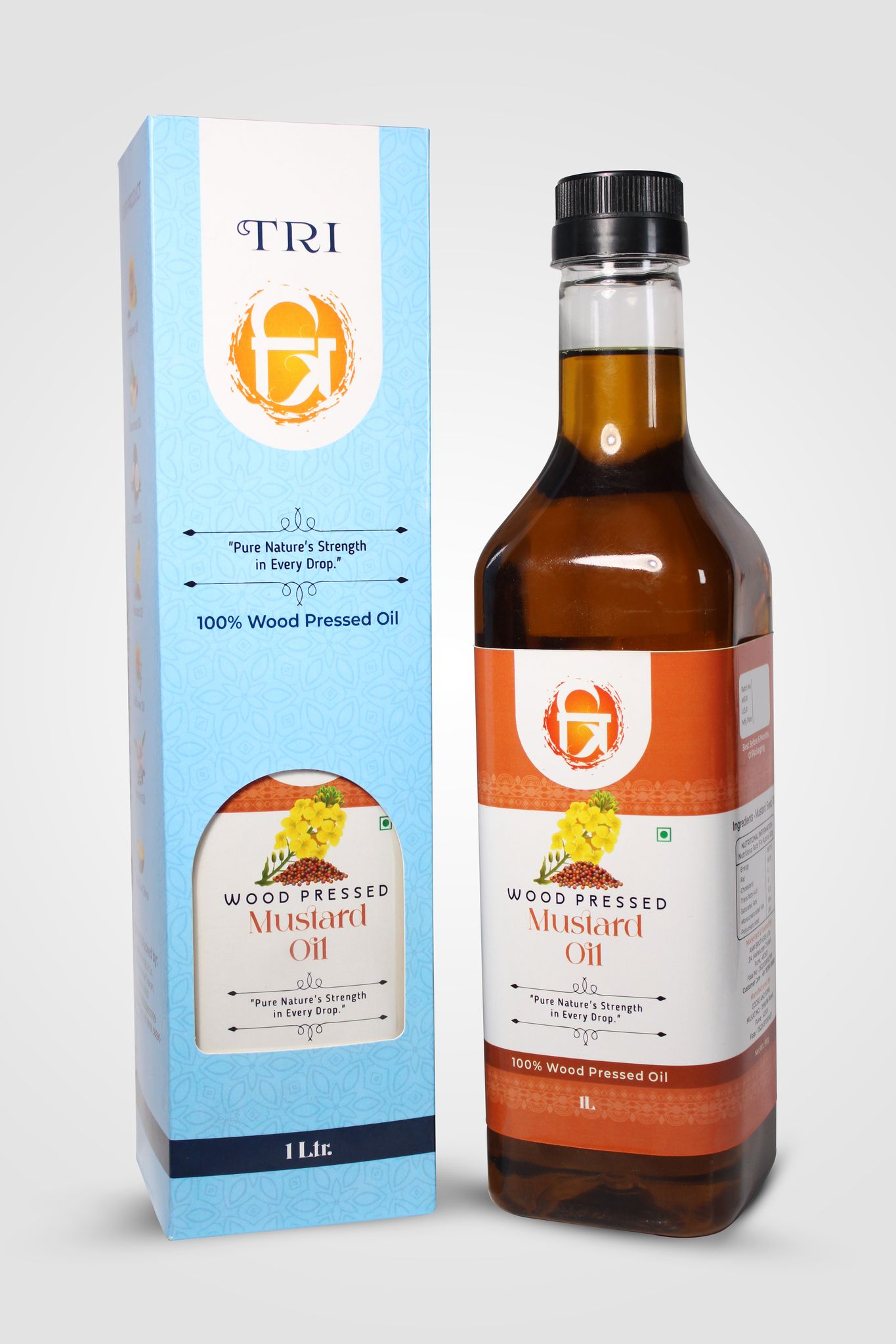 TRI Woodpressed Mustard Oil