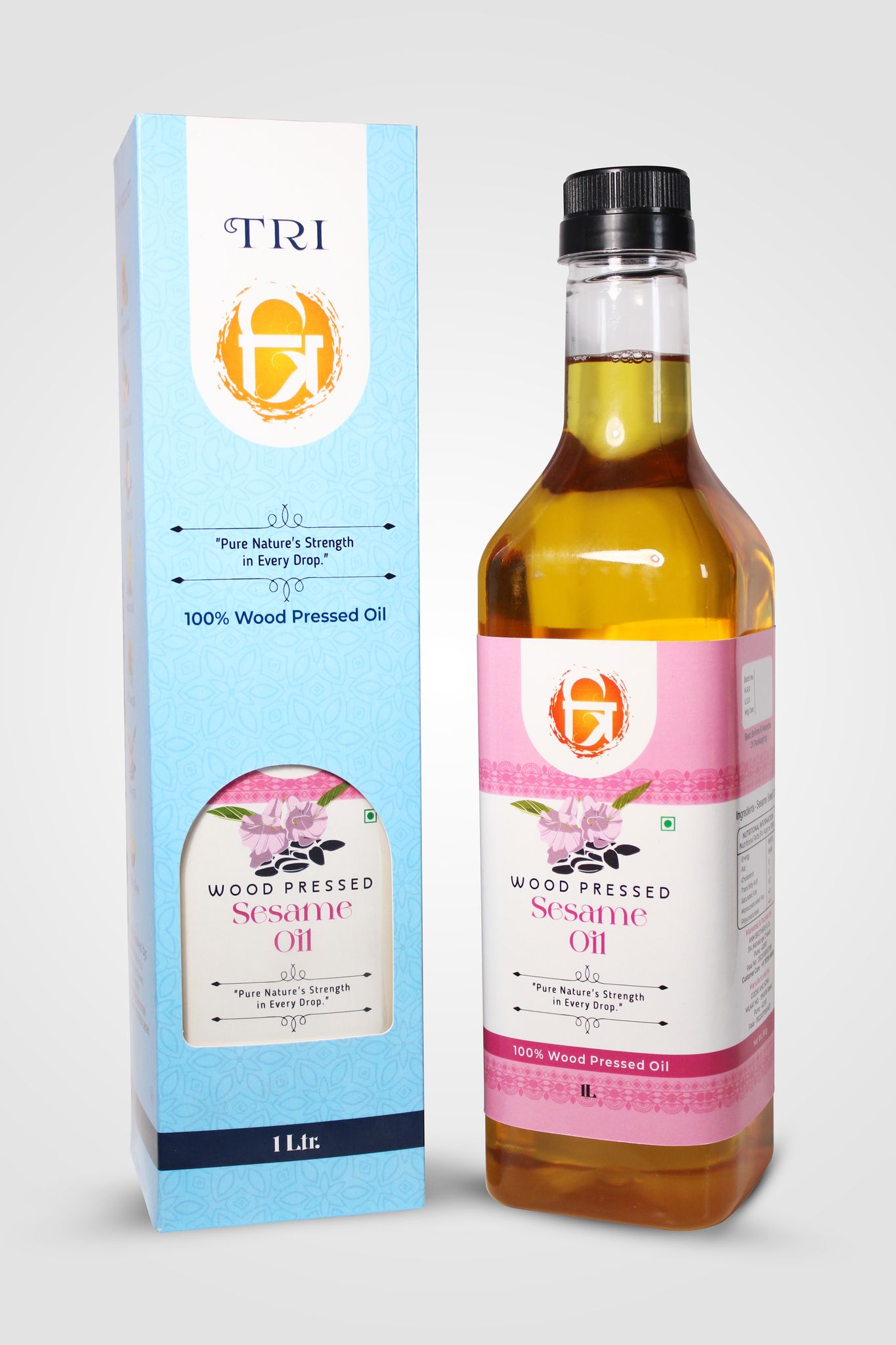 TRI Woodpressed Sesame Oil