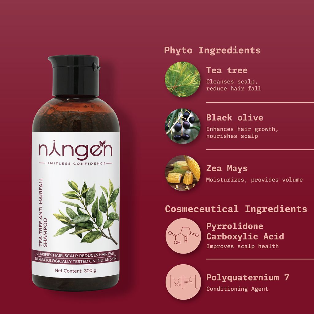 Tea Tree Anti-HairFall Shampoo