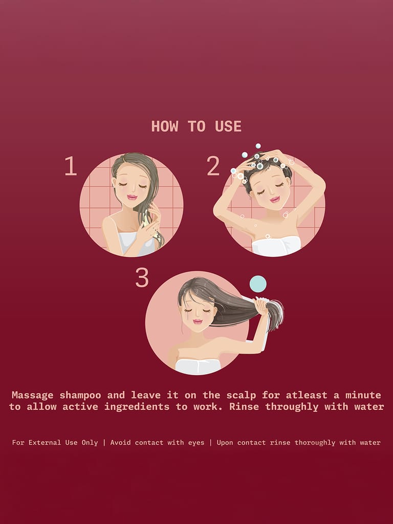 Ningen Rosemary Anti-Frizz Shampoo | Organic Moisture Locking Shampoo | Shampoo for Silky Hair