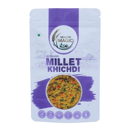 Health Magic Activated Millet Khichdi - Gluten-Free, High Protein, Fiber Rich Health Magic Activated Millet Khichdi - Gluten-Free, High Protein, Fiber Rich