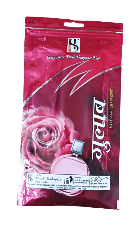 Shreeji Trading Co. Gulab Premium Agarbatti - Fresh Rose Fragrance Pack of -2 - Pooja Needs | Buy online on ZillyBuy
