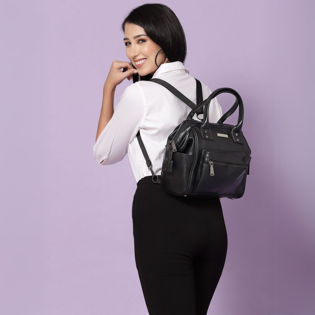 Women Handbag Pu Leather Crossbody Sling Bag Stylish Office Bag Lightweight Water Resistant Satchel Shoulder Bag With Detachable Strap