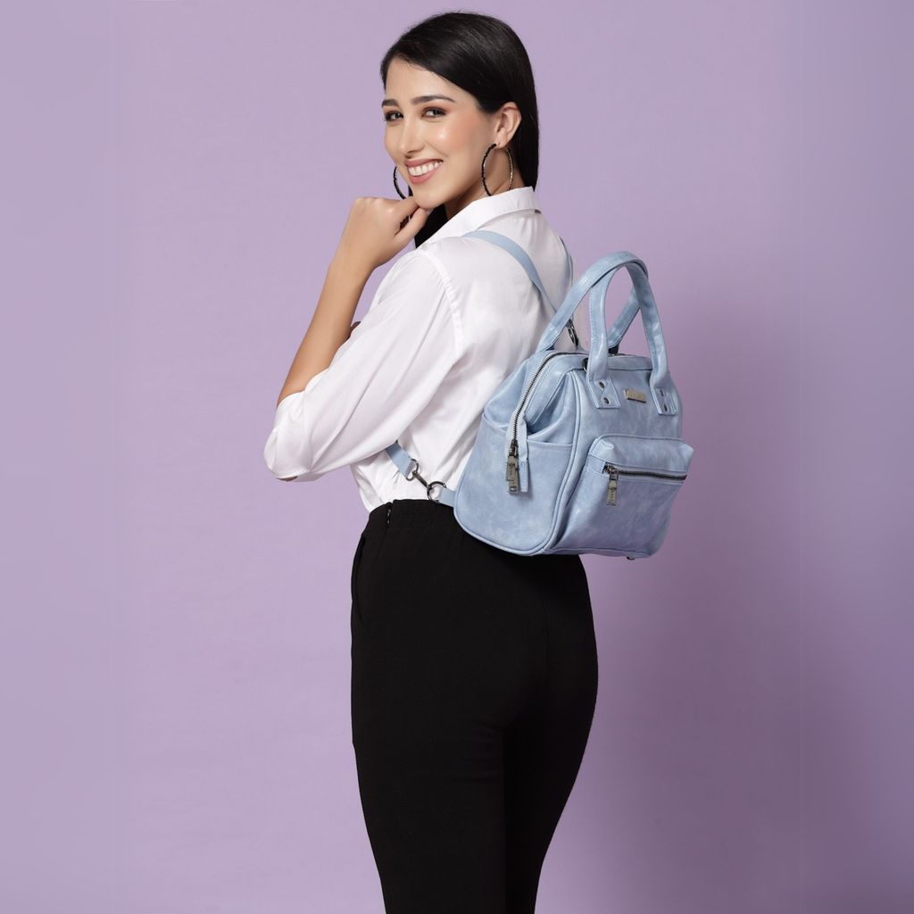 Women Handbag Pu Leather Crossbody Sling Bag Stylish Office Bag Lightweight Water Resistant Satchel Shoulder Bag With Detachable Strap